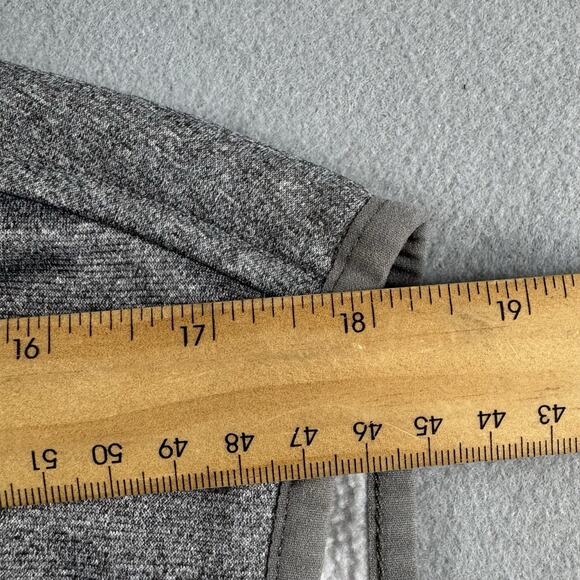 IZOD Advantage Performance Stretch Gray Full Zip Fleece Vest Men’s L - Picture 9 of 10